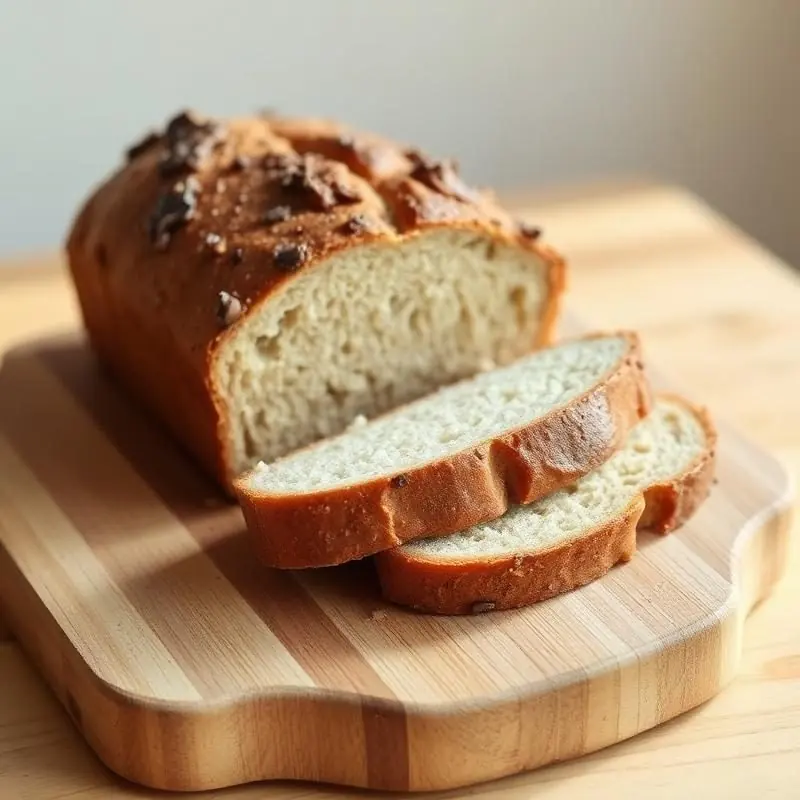 Pan casero sin gluten suave